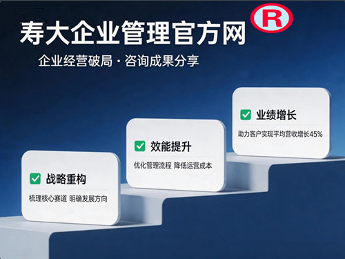 寿大企业管理李两易针对中小民营企业经营破局咨询成果分享